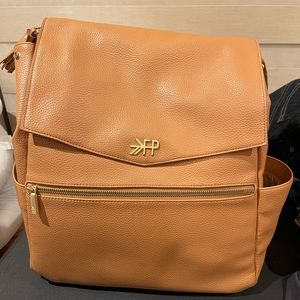 Freshly Picked Classic diaper bag in butterscotch